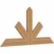 Ekena Millwork Saratoga Timber Gable Bracket, Western Red Cedar, 60"W x 30"H x 1 1/2"D x 5 1/2"F, 12/12 Pitch GBW060X30X0206SAR00SWR - alternate 5